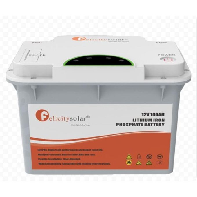 12v 100Ah 1.28Kwh Felicity Lithium Ion Battery FLA12100