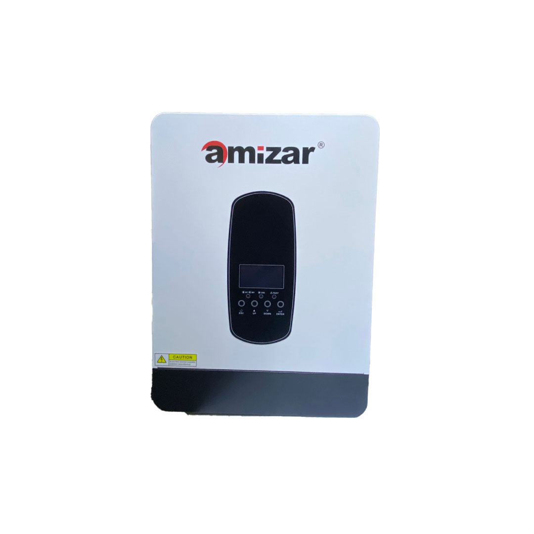 3kW Amizar 24V Hybrid Solar Inverter – 450VDC | 80A MPPT