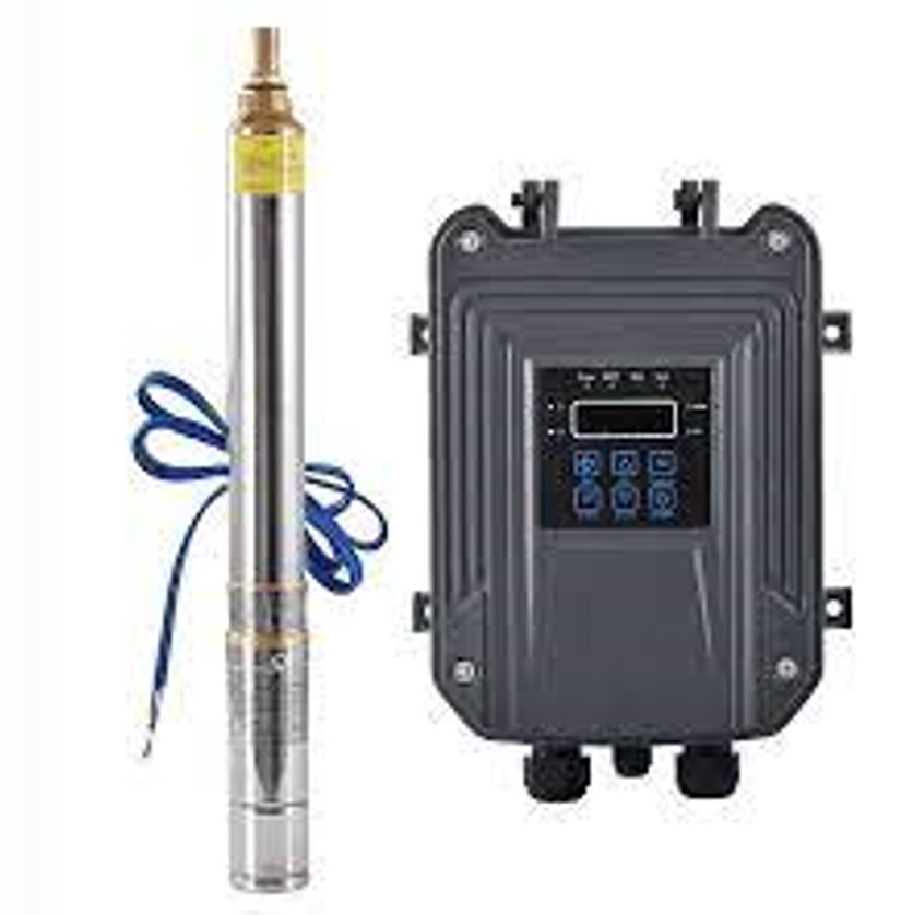 120m 1.1Kw Solar Borehole Pump 3.5m3L/h – Shiyuan 280V 1.25″ Submersible Deep well Pump