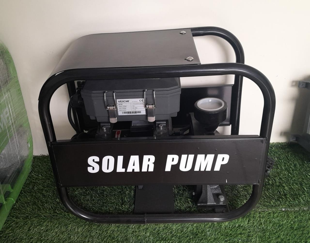 14m 21,000liter/Hr Solar Pump Kit Brushless Centrifugal Surface DC 72v 750watts Power {With Solar Panels} - Image 2