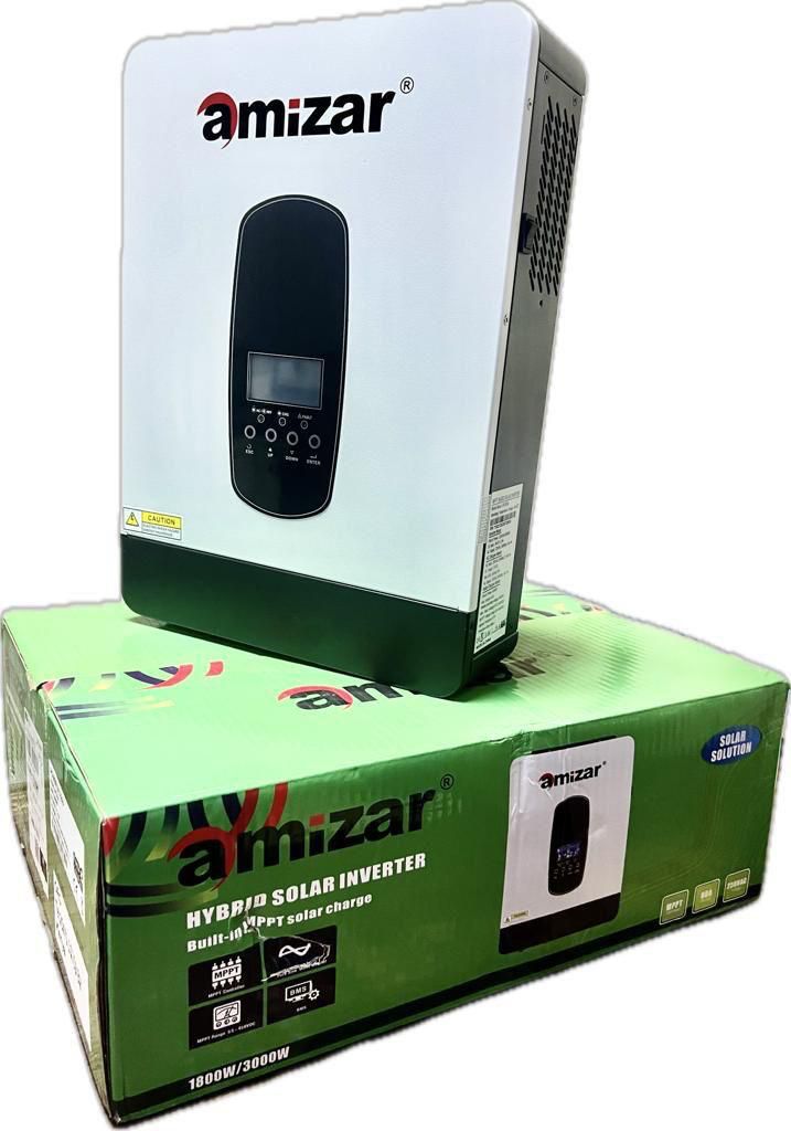 3.2Kw 24v Amizar Hybrid Solar Inverter – Maximizes Solar Charging - Image 2