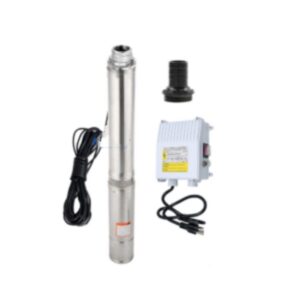 98m 3Kw Trunsun AC DC Borehole Pump – 19000L/H AC DC 380v/550v 4DSC19-98-380/550-3000-A/D