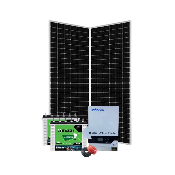 3Kw Solar Kit – 3000w 24v – Amizar Tubular Infinisolar – Cost-Effective