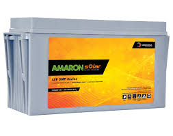 65Ah Amaron Solar VRLA Battery – ISO Certified, Durable PPCP Design