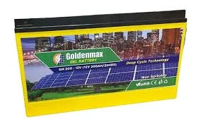 12V 200AH Golden Max Slim Solar Battery