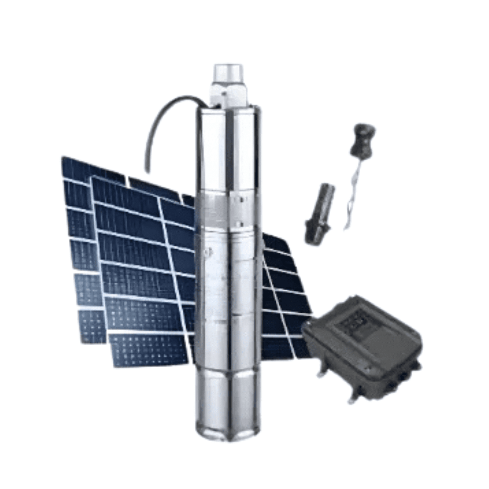 140m 6000L/Hr 1500w Solar Water Pump Brushless 4SYDC150V-1500W 150v 1.5” 1.5Kw deep well Borehole Submersible Shiyuan