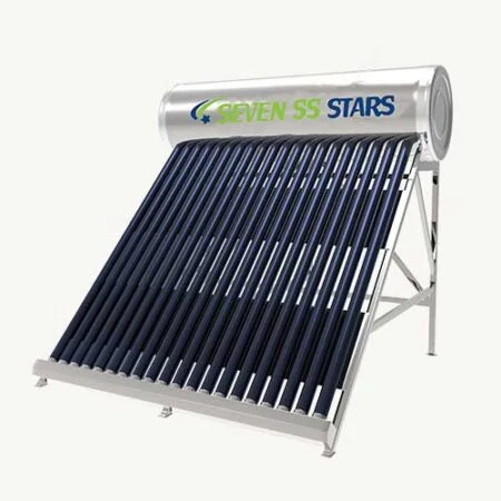 150L Solar Water Heater Pressurized Seven SS Stars Stainless