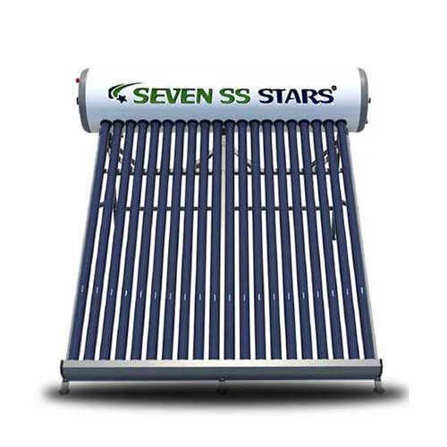 150L Solar Water Heater Pressurized Seven SS Stars Galvanized