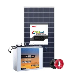 1Kw 1000watts 1Kva Amaron Tall Tubular Solar Kit