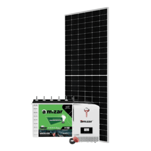 1Kw Amizar Solar Kit 1000w – Tubular Battery Hybrid Inverter
