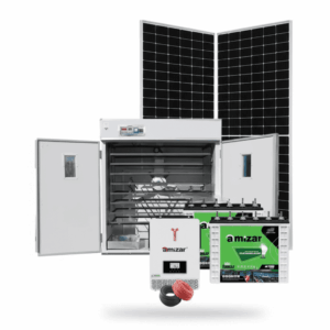 2112 Eggs Incubator + 3Kw Amizar Solar Kit 3000w – Tubular Battery Hybrid Inverter