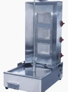 3 Burner Premier Commercial Gas-Shawarma Machine