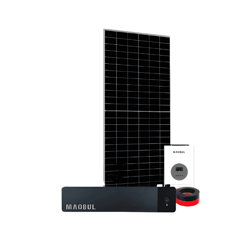 3kw MAQBUL LiFePO4 Battery with 4kwh Storage & Accessories