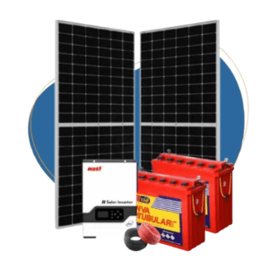 3kw Super Solar Kit – Jinko Must Hybrid Inverter Ceil Tubular Batteries