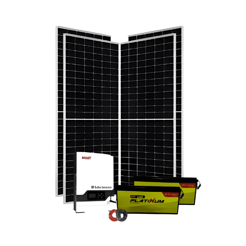 5Kw Lithium Solar Kit – Jinko Panels Lithium Battery Must Inverter 5000w 48v Kit