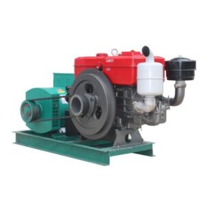 10kW 3ph Diesel Generator Water-Cooled with Alternator and 20HP JD Diesel Engine