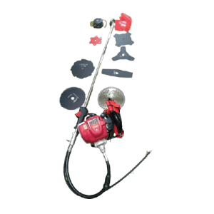 Lenhard golf 4 stroke brush cutter with 8 blades