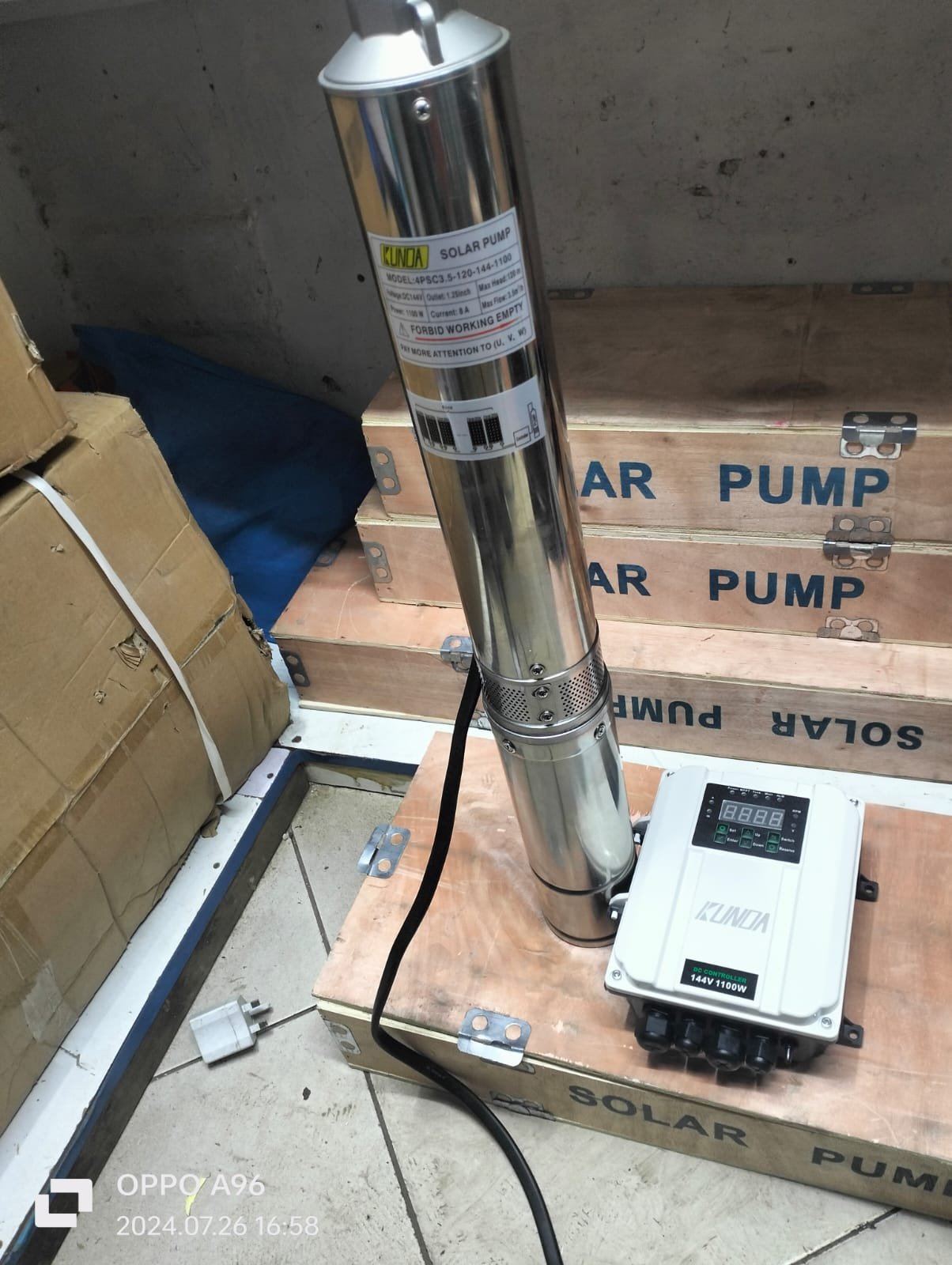 Kailo submersible pump 0.75hp