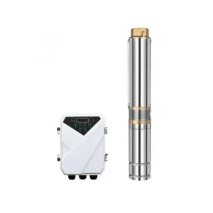 135m 6000L/Hr 4″ Solar Water Pump 4DPC6-135-110-1500DC 110V 1100W Submersible Borehole Deep Well pump with Mppt Controller Trunsun