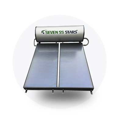 300L Solar Water Heater Pressurized Seven SS Stars Flat Panel Galvanized