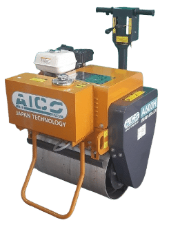Aico Japan Single Drum Roller *With* Honda GX160 Engine